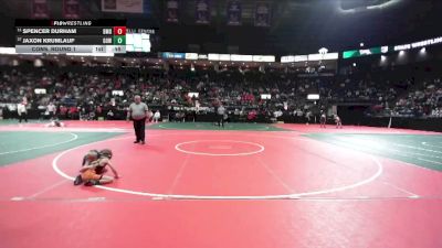 55 lbs Cons. Round 1 - Spencer Durham, BMDA vs Jaxon Krumlauf, GOW1