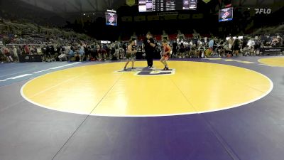 88 lbs Cons 16 #2 - Christopher Goucher, NC vs Kolten Land, IN