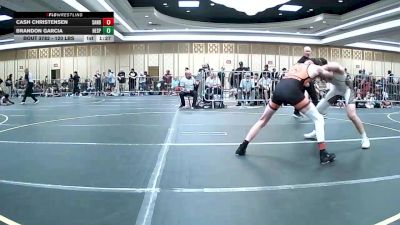 120 lbs Round Of 64 - Cash Christensen, Sanderson Wr Ac vs Brandon Garcia, Hesperia HS