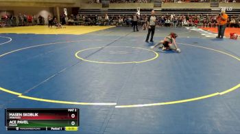 70 lbs Cons. Round 1 - Masen Skoblik, Wabasso vs Ace Pavel, Eagan