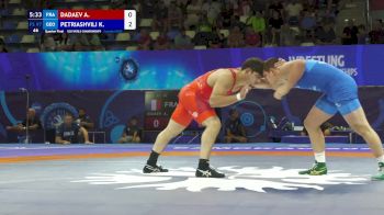 97 kg 1/4 Final - Ashab Dadaev, France vs Konstantine Petriashvili, Georgia