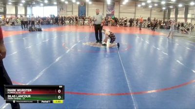 84 lbs Rd# 1 9:00am Friday - Mark Wurster, Florida Elite vs Silas Lancour, Terps XPress