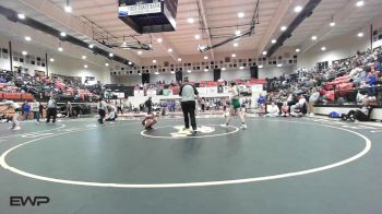 100 lbs Semifinal - Rayna Reyes, Sperry HS Girls vs Lydia Ellis, Catoosa Wrestling
