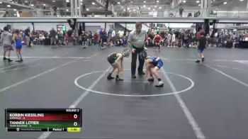 52 lbs Round 2 (6 Team) - Korbin Kiessling, Rampage vs Tanner Lotier, Team Nauman