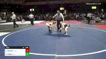 72 lbs Rr Rnd 3 - Carter Dawson, Umpqua WC vs Chrystian Owens, Mohave WC