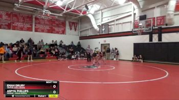 JV-16 lbs Round 2 - Aspyn Phillips, Prairie, Cedar Rapids vs Emah Drury, Vinton-Shellsburg