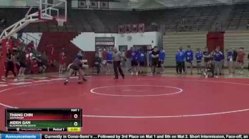126 lbs 3rd Place Match - Thang Chin, Southport vs Aiden Gan, Bloomington South