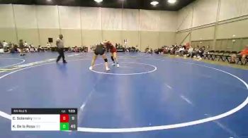 110 lbs Rr Rnd 5 - Claire Solansky, Sisters On The Mat Purple vs Kristen De La Rosa, Oklahoma Twister Sisters