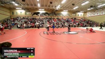 132 lbs Round 2 - Kingston Martin, Ascend Wrestling Academy vs Luca Forsythe, Lake Stevens Wrestling Club