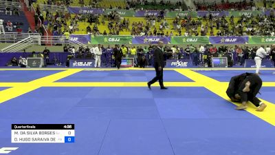MAURO DA SILVA BORGES vs DANIEL HUGO SARAIVA DE FREITAS 2024 Brasileiro Jiu-Jitsu IBJJF