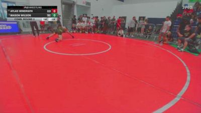 144 lbs Cons. Round 3 - Atlas Windrath, OCRTC vs Mason Wilson, Threshold Wrestling Club