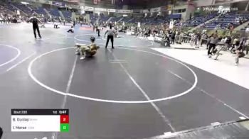 130 lbs Round Of 16 - Braden Dunlap, Shamrock WC vs Isaiah Morse, Team Champs