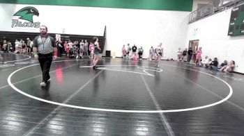 130 lbs Quarterfinal - Sawyer Waltemath, 308 Wrestling Academy vs Delaney Earl, Unaffiliated