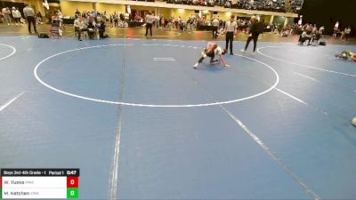 Boys 3rd-4th Grade - 67 Cons. Round 2 - Wes Yuska, Moen Wrestling Academy vs Mason Ketchen, Iowa