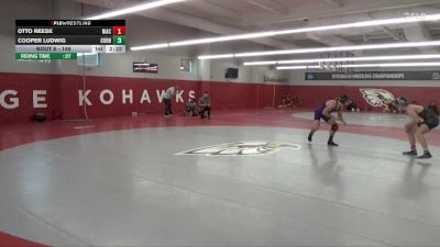 149 lbs Champ. Round 1 - Otto Reese, North Iowa Area Community College vs Cooper Ludwig, Cornell College