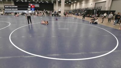 57-60.6 lbs 3rd Place Match - Reagan Keller, Team Champs Wrestling Club vs Hani Valentine, Weigh In Club