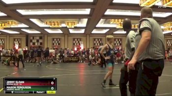 130 lbs Round 1 (6 Team) - Jimmy Sloan, Revival Blue vs Mason Ferguson, Arsenal White