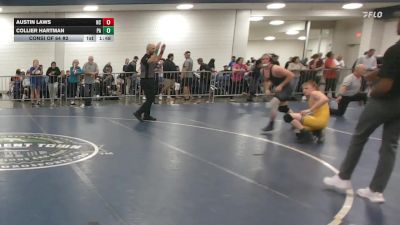 144 lbs Consi Of 64 #2 - Austin Laws, NC vs Collier Hartman, PA