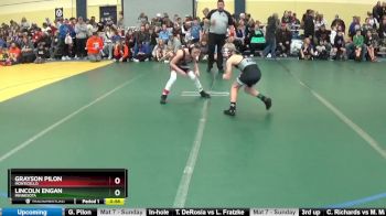 70 9U Cons. Round 2 - Lincoln Engan, Minnesota vs Grayson Pilon, Monticello