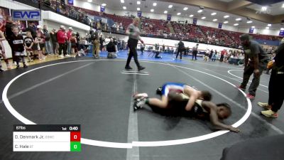 67 lbs Round Of 16 - DeAndre Denmark Jr., D3 Wrestling Cluib vs Colter Hale, BullTrained