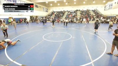 138 lbs Cons. Round 4 - Ruben Herrera, Norte Vista vs Gian Guiling, Yorba Linda HS