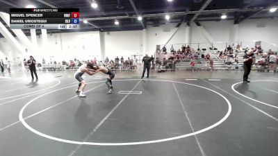 126 lbs Consi Of 4 - Miguel Spencer, Unattached vs Daniel Uriostegui, Silverback WC