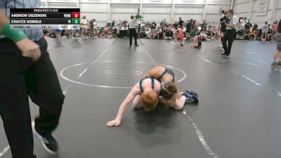 106 lbs Finals (2 Team) - Chayce Kemble, Youngstown Elite vs Andrew Uszenski, Phoenix WC