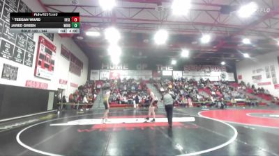 144 lbs Semifinal - Teegan Ward, Declo vs Jared Green, Wendell