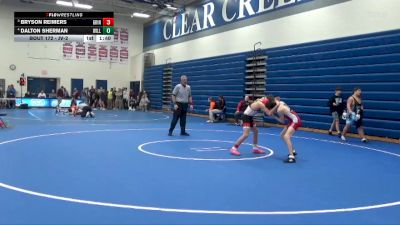 JV-2 lbs Round 3 - Bryson Reimers, Grinnell vs Dalton Sherman, Williamsburg