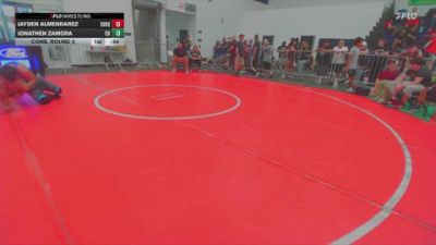 175 lbs Cons. Round 2 - Jonathen Zamora, Clovis High vs Jayden Almendarez, Simi Valley High School