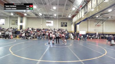 285 lbs Round Of 16 - Ahmed Elkadri, Hampden Charter High vs Noah Balewicz, Hanover