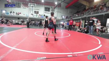 70-76 lbs Quarterfinal - Ryland Johnson, Spartan Wrestling Fort Smith vs Leo May, Runestone