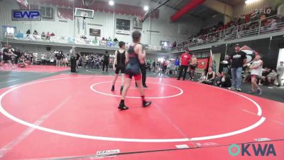 70-76 lbs Quarterfinal - Ryland Johnson, Spartan Wrestling Fort Smith vs Leo May, Runestone