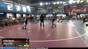 116 lbs Round 2 (8 Team) - Reese Thorn, Assassins WC Black vs Stone Phillips, Alabama Elite Gold