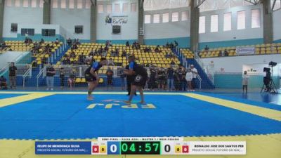 FELIPE DE MENDONÇA SILVA vs REINALDO JOSE DOS SANTOS PER 2026 FPJJ Campeonato Paulista Sem Kimono