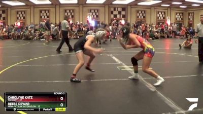 108 lbs Round 2 (6 Team) - Carolyne Katz, The Hunt vs Reese Dewar, MGW- Wydlin Watermelon