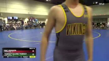 106 lbs Round 3 (16 Team) - *Forfeit*Leland *Forfeit*Flaherty, Verot Vikings vs Mac Johnson, Dynamic Red