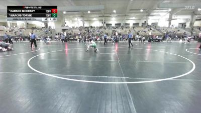 145 lbs 3rd Place Match - Marcus Torvik, Williamson Co Wrestling Club vs Karson Mccrary, Blackman Wrestling Club