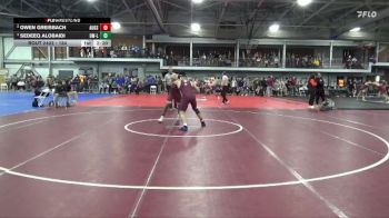 184 lbs Semifinal - Sedeeq AlObaidi, Wisconsin-La Crosse vs Owen Greisbach, Augsburg