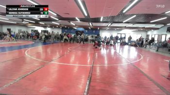 150 lbs 5th Place Match - Serena Gutierrez, TW Wrestling vs Lillyan Johnson, 208 Spartan WC