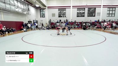 120 lbs Round Of 32 - Carson Jarrard, Strong Rock Christian School vs Joe Kennedy, Chattanooga Christian School