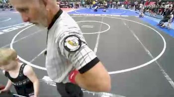 60 lbs Quarterfinal - Kodiak Blasi, Triumph Wrestling Club vs Wylie Brisbois, Warm Springs Elite