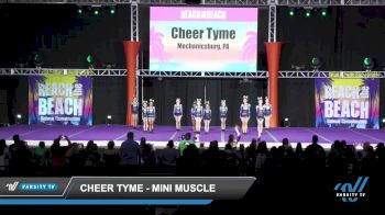 Cheer Tyme - Mini Muscle [2022 L1 Mini - D2 Day 2] 2022 ACDA Reach the Beach Ocean City Cheer Grand Nationals