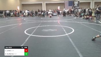 78 lbs Final - Luke Loren, Sunkist Kids Monster Garage vs Ausome Guillermo, Coachella Valley WC