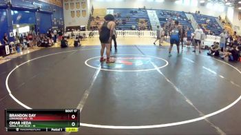 285 lbs Round 5 (8 Team) - Ari Montalvo, Longwood WC vs Eduardo Martinez, SOWA / HWC BLUE