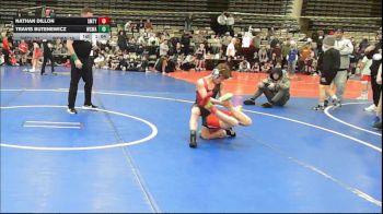 85 lbs Rr Rnd 2 - Nathan Dillon, Smitty's Barn Black - ESC vs Travis Butenewicz, Wrecking Crew Wrestling Academy - ESC