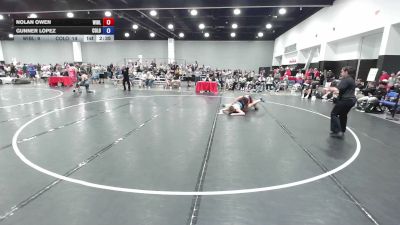175 lbs Nolan Owen, Wisconsin Blue vs Gunner Lopez, Team Colorado FS