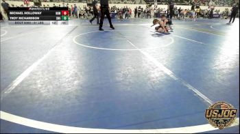 61 lbs Consi Of 8 #2 - Michael Holloway, Team Nomad vs Troy Richardson, Shelton Wrestling Academy