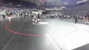 120 lbs Quarterfinal - Finnegan Walter, Cherry Creek Wrestling Club vs Trevor Anderson, Team Aggression Wrestling Club