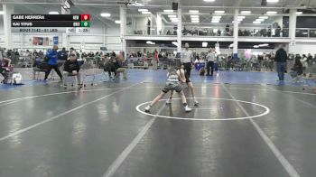 81 lbs Round Of 16 - Gabe Herrera, New England Gold WC vs Kai Titus, Bristol Gladiators